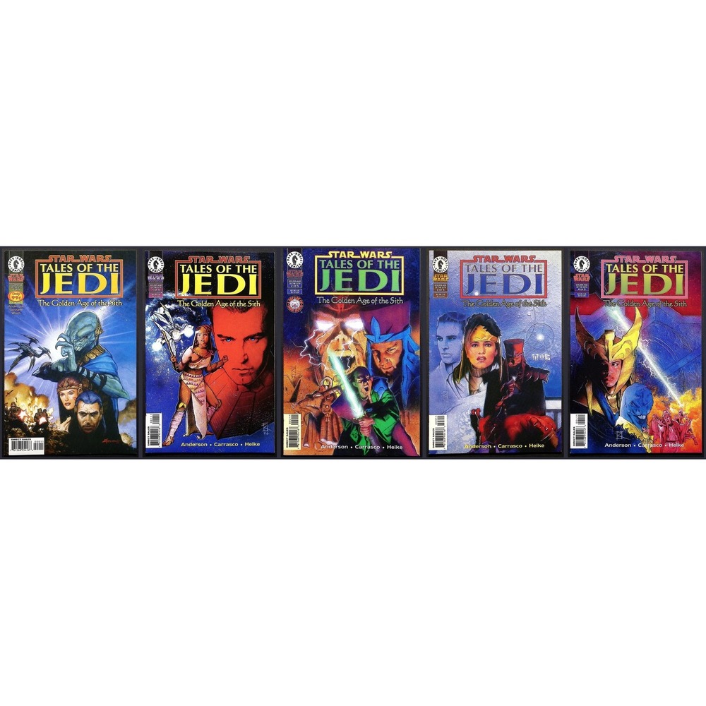 Dark Horse Comic # Star Wars Tales of the Jedi Golden Age of the Sith 0-4 Set